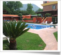 The swimming pool of Country House Poggio dei Signori